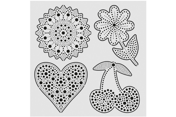 ALADINE Dot Painting Set 85480 Girly 3-teilig