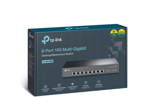 TP-LINK TL-SX1008 TL-SX1008 8-Port 10G Multi-GB Switch