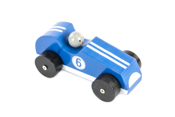 ROOST Holz-Rennauto WD283F 2 Farben assortiert