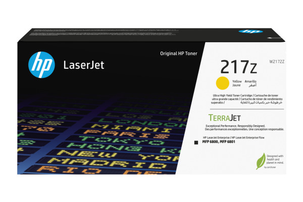 HP Toner-Modul 217Z yellow W2172Z CLJ Ent. MFP 6800 24'000 S.