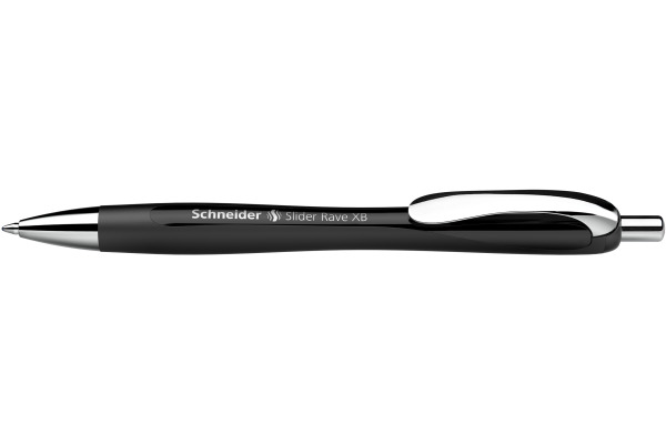 SCHNEIDER Kugelschreiber Slider Rave XB 132511 schwarz, nachfüllbar 0.7mm