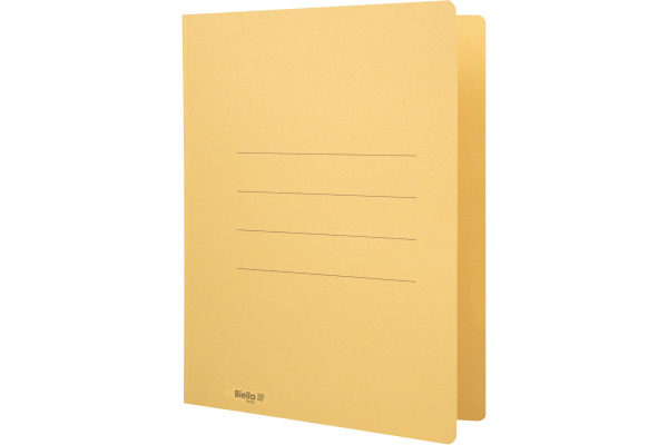 BIELLA Einlagemappe A4 25040020U gelb 240g/m2 100 Stück
