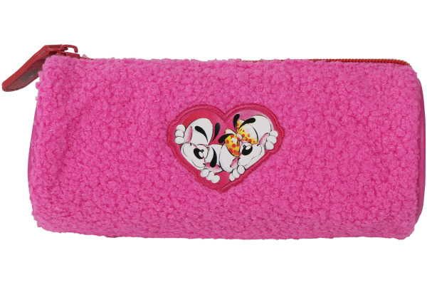 DIDDL Plüsch-Etui 20x8.5cm 23518 pink