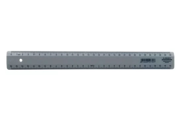 DUX Twist & Swing Lineal 30cm 9040-MO19 silbergrau