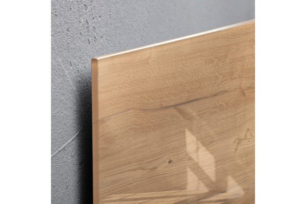 SIGEL Glas-Magnetboard GL258 Natural-Wood 910x460x15mm