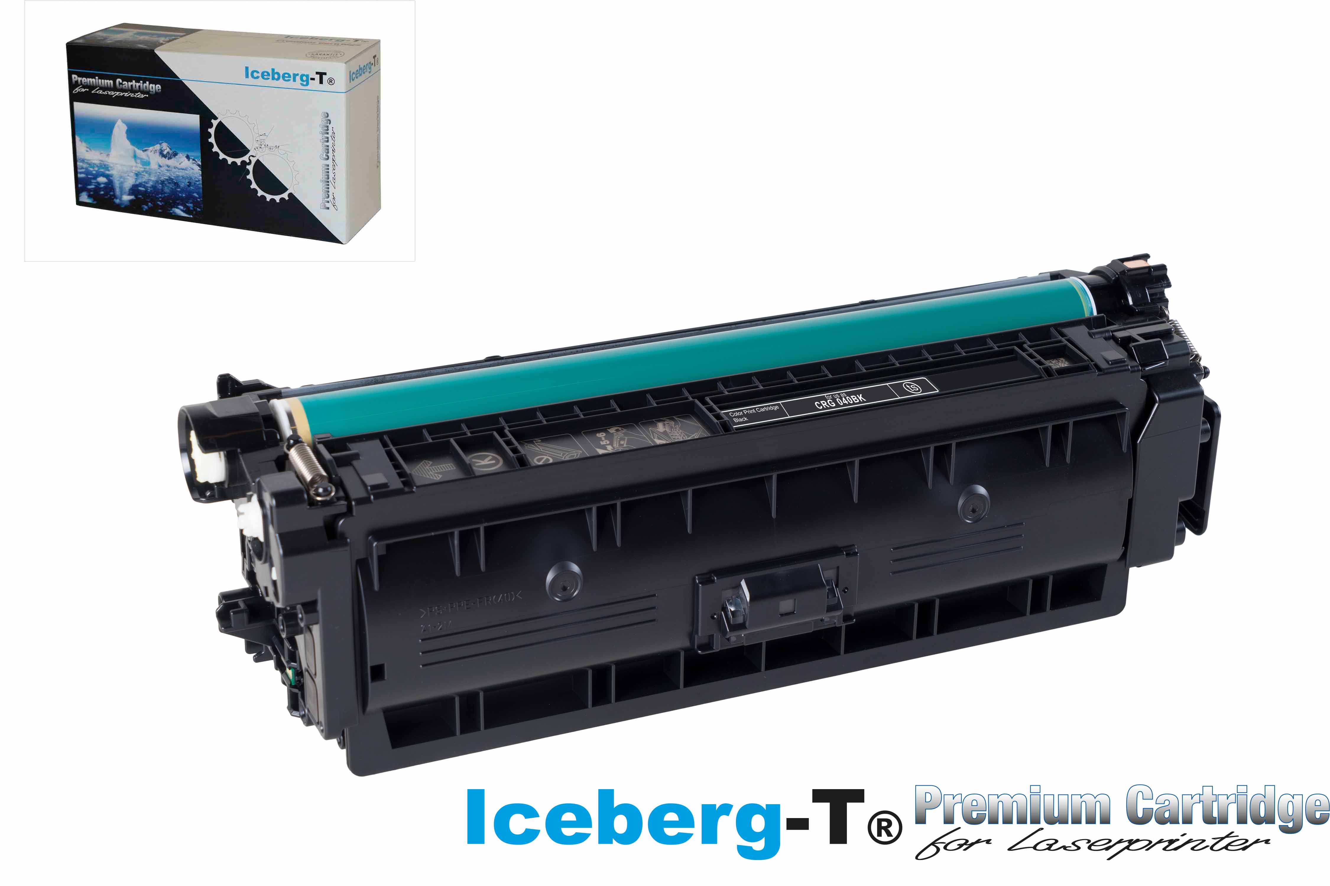 Iceberg-T Toner CRG 040BK 6'000 Seiten, black