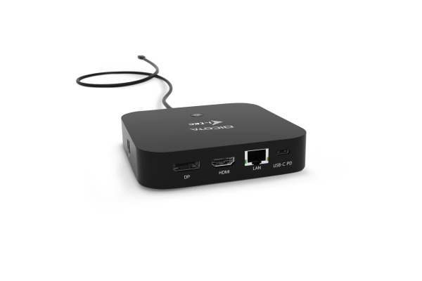 DICOTA USB-C 11in1 Docking Station D31949 5K HDMI/DP PD 100W black