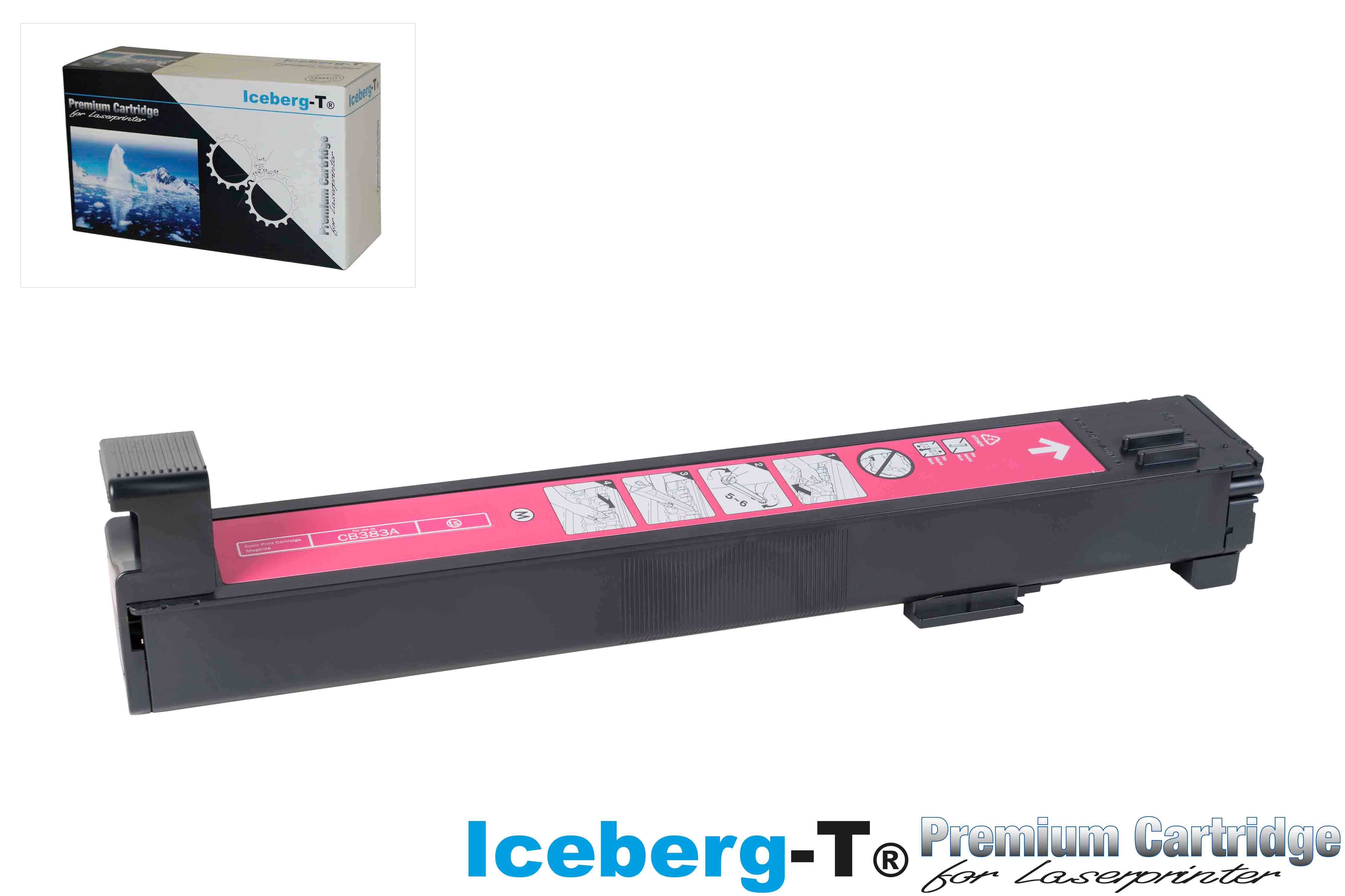 Iceberg-T Toner CB383A / 824A 21'000 Seiten, magenta