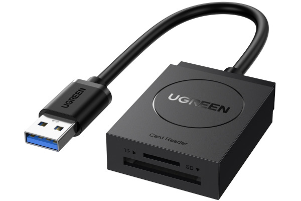 UGREEN 2-in-1 USB 3.0 A CardReader 20250