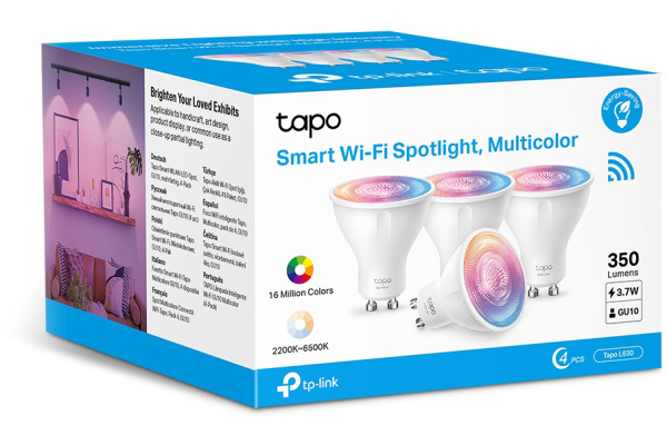 TP-LINK TapoL630(4-pack) TAPOL6304 Smart WiFi Spotlight Dimmable