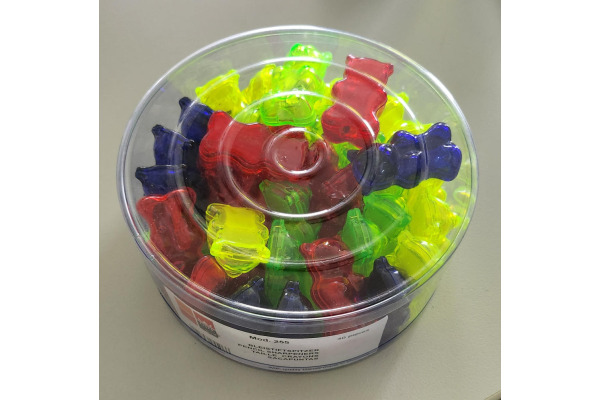 EISEN Spitzer Gummibärchen 255 4 Farben, assortiert
