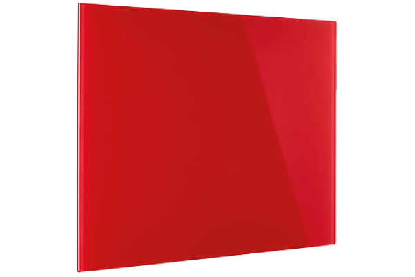 MAGNETOP. Design-Glasboard 1500x1000mm 13408006 rot, magnetisch