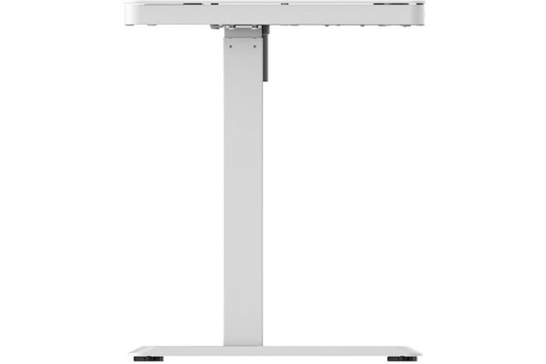 CONTINI Bürotisch ET118 120x60cm 103780 weiss, Glas