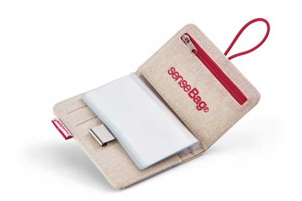TRANSOTYP senseBag Billfold 76138024 creme 110x80x20mm