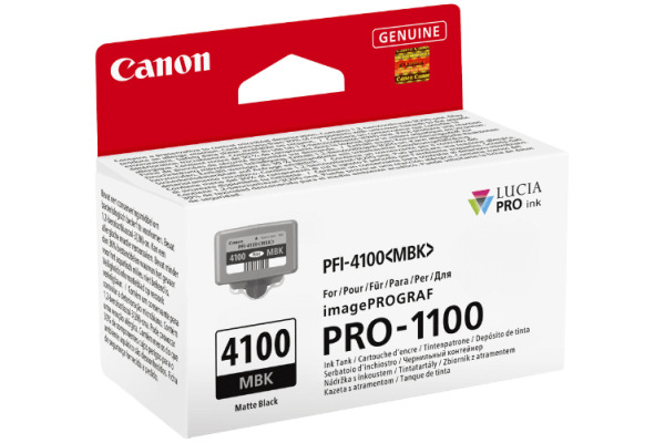CANON Tintenpatrone matte schwarz PFI-4100 iPF PRO-1100 80ml