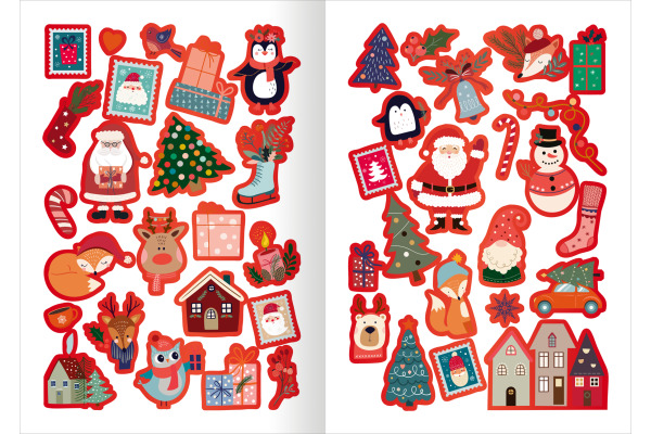ARS EDITI Adventskalender 21x14.8cm 13392 Sticker