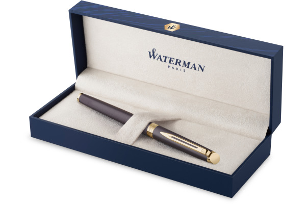 WATERMAN Füllfederhalter Hémisphère M 2217940 Understated Ed. Metal Black