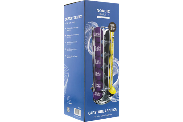NORDIC Q Arabica Capsule Holder HTPSLCF13 Dolce Gusto,24 pcs rotate
