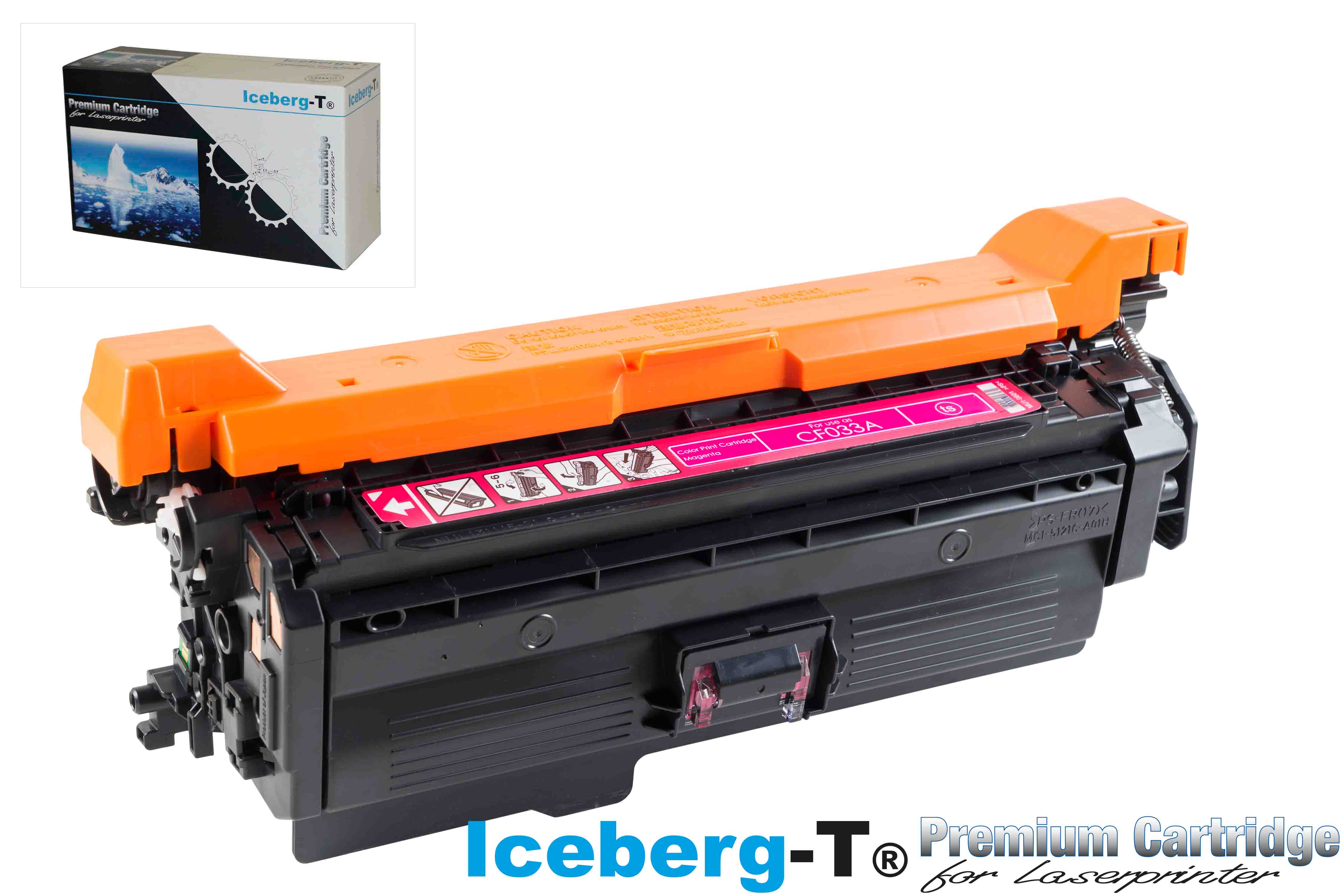 Iceberg-T Toner CF033A / 646A 12'500 Seiten, magenta