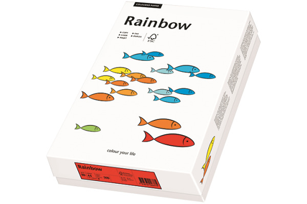 RAINBOW Papier rosa/55 A4 88042542 80g, rosa 500 Blatt