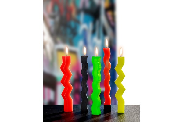 GLOREX Kerzengiessform 23x2.8x2.5cm 69732093 Welle Zickzack