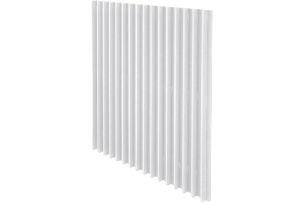 SUONO Wandelement 120x120x5cm U12.0400 BLADES, weiss