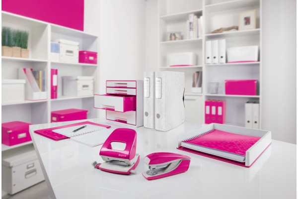 LEITZ Click&Store WOW Cube-Box M 61090023 pink 26x24x26cm