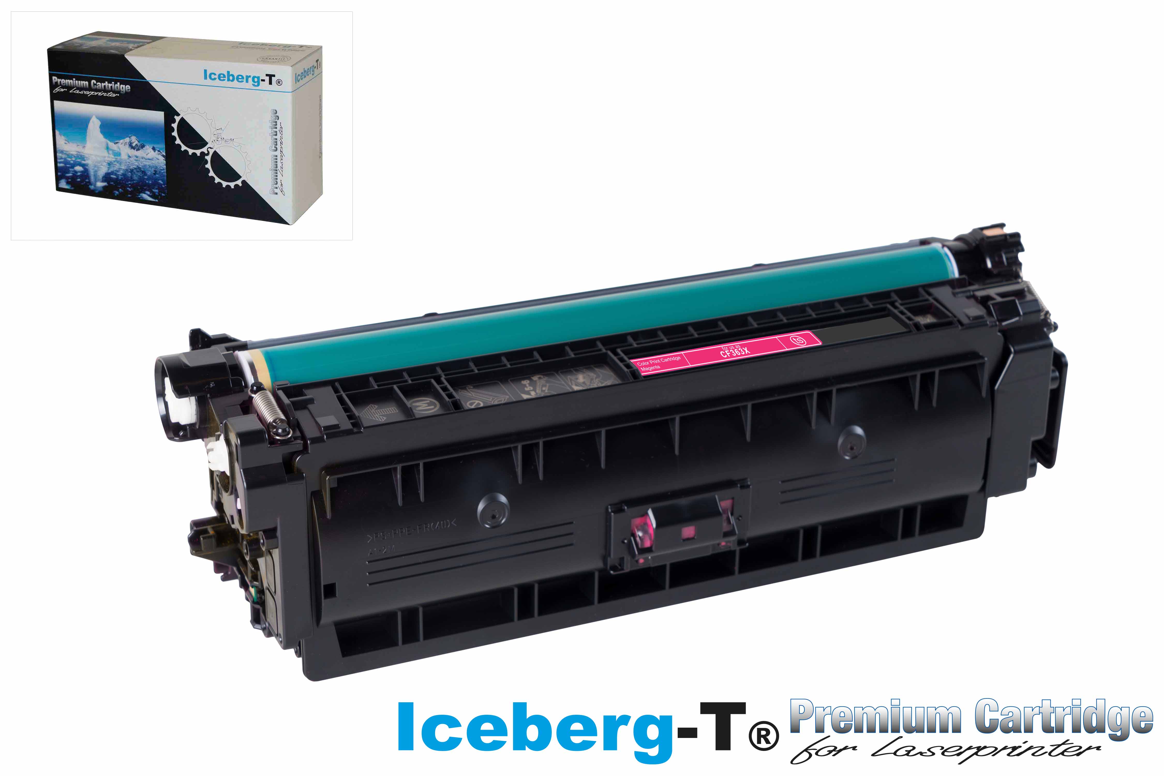 Iceberg-T Toner CF363X 9'500 Seiten, magenta