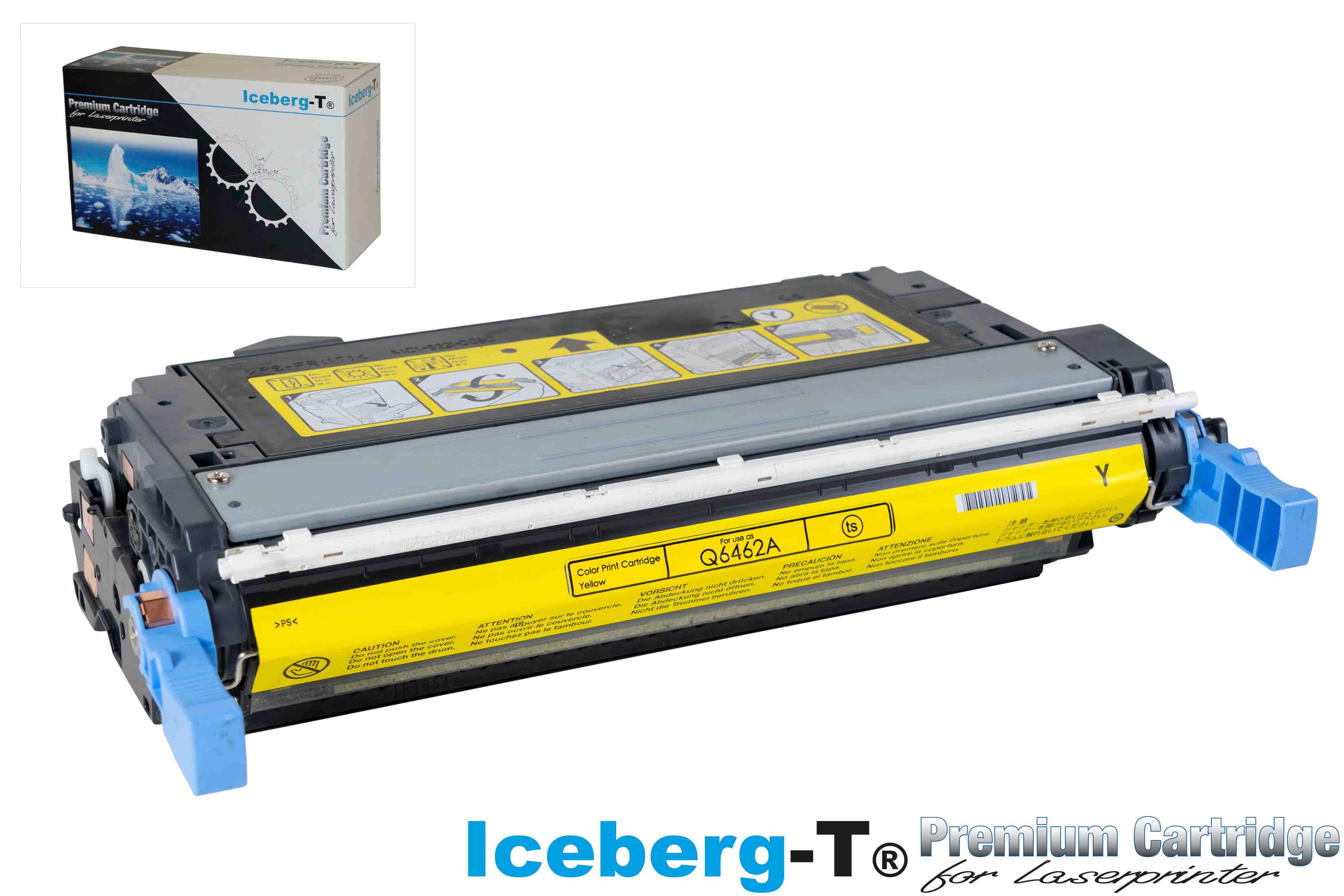 Iceberg-T Toner Q6462A / 644A 12'000 Seiten, yellow