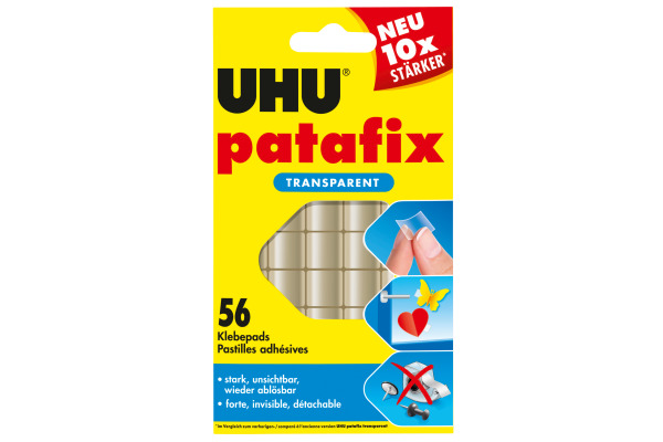 UHU Patafix Klebepads 48815 transparent 56 Stück