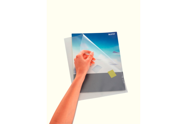 LEITZ Sichtmappen PP A4 40000035 blau, 0,13mm 100 Stück