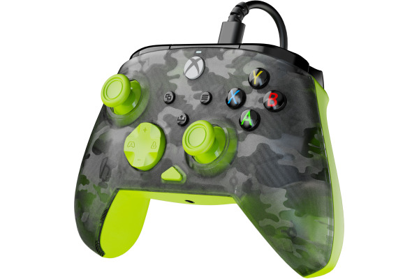 TURTLE B. Rematch Core Wired Ctrl. TBC200775 XB, Ghost Camo Black,Yellow