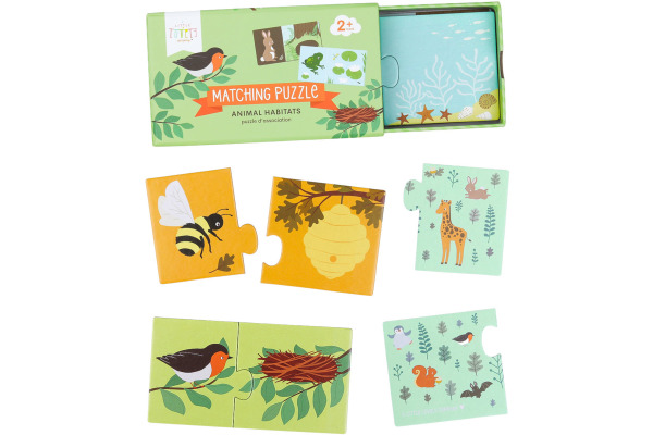 ALLC Puzzle PGMPAH10 Animal habitats 20-teilig