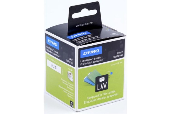 DYMO Etiketten für Hängeablage S0722460 perm.50x12mm 220 Stück