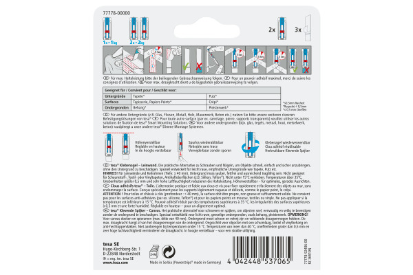 TESA Klebenagel 2x1kg 777780000 Tapete & Putz
