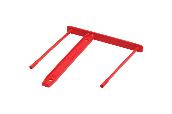 FELLOWES Archivbügel 92mm 0089602 rot 100 Stück