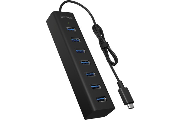 ICY BOX USB-C to 7 Port USB-A Hub IBHUB1700 USB 3.2 G1