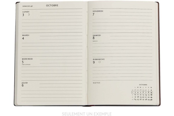 PAPERBLAN Agenda Wildblumen Mini 26/27 DD1725-8 1W/2S 18M DE HOR HC 9.5x14cm