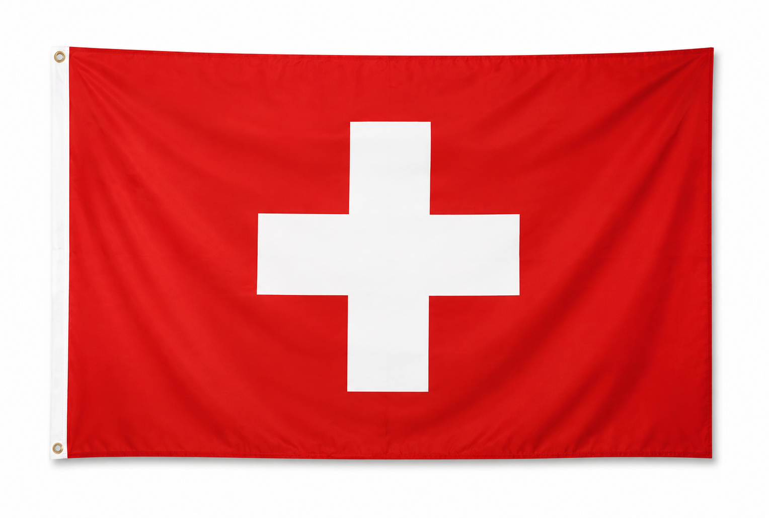 Schweizer Flagge 150x90cm Fahne aus Polyester 