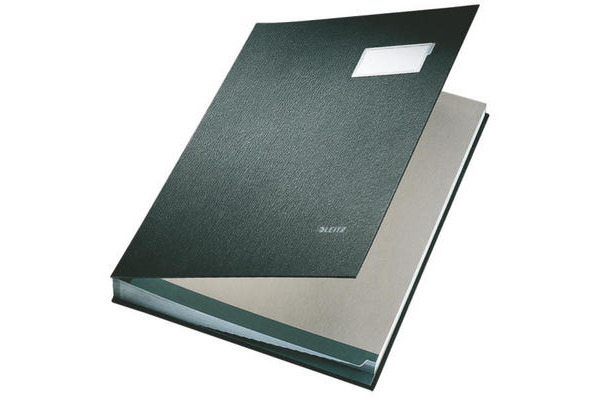LEITZ Unterschriftsmappen A4 57000095 schwarz 20 Fächer