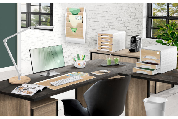 CEP Tischleuchte GIANT CLED0350S Eiche, dimmbar 11W