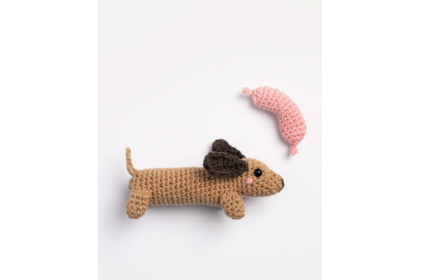 FOLIA Mini Häkelset 23915 Sausage Dog