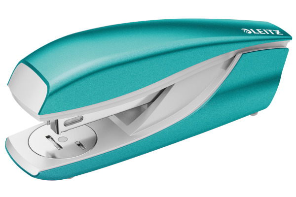 LEITZ Heftgerät NeXXt WOW 5502 55022051 eisblau 30 Blatt