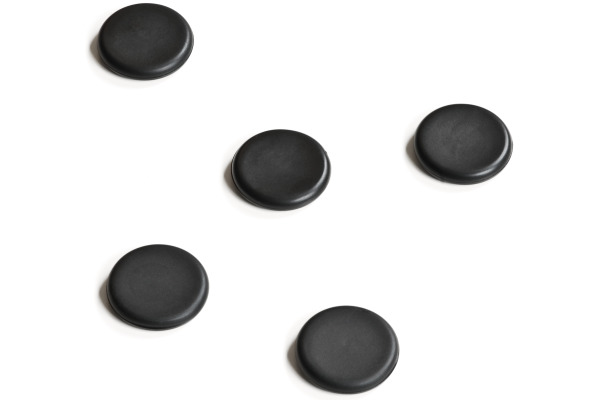 LEGAMASTE Glasboard 7-181600 Magnete 5 Stk. schwarz
