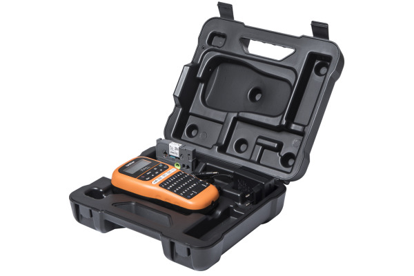 PTOUCH Gerät inkl. PT-E110VP Koffer, Adapter und Band