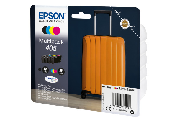 EPSON Multipack Tinte 405 CMYBK T05G64010 WF-7830DTWF 4-color
