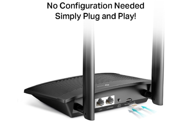 TP-LINK Wireless N 4G LTE Router TLMR100 300Mbps