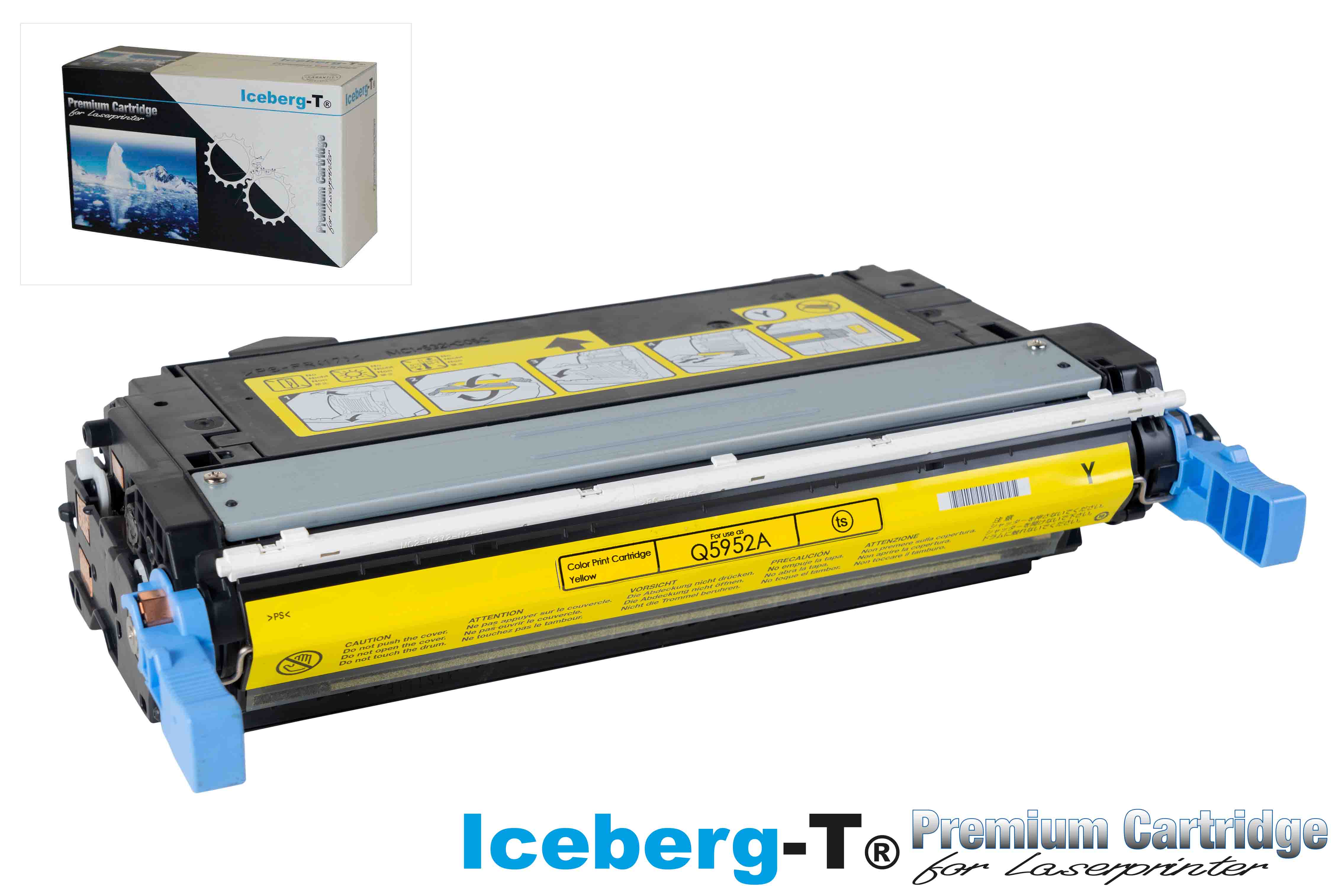 Iceberg-T Toner Q5952A / 643A 10'000 Seiten, yellow