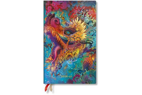 PAPERBLAN Agenda Bourdonnant Maxi 26/27 FF2112-5 1T/1S 13M FR SC 13.5x21cm