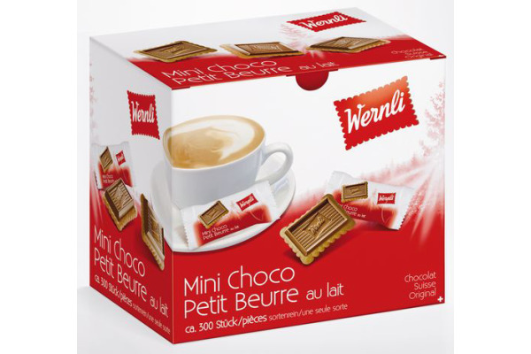 WERNLI Choco Petit Beurre mini 8270000 6.3g, 300 Stk.